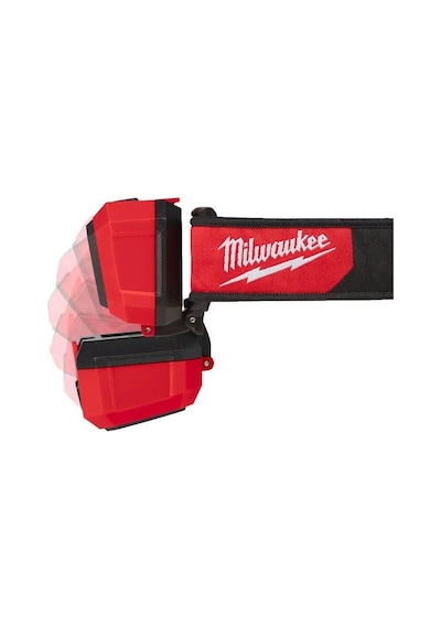 Milwaukee Hl-sf Alkalin Kafa Lambası 4933471388 Kırmızı - Siyah