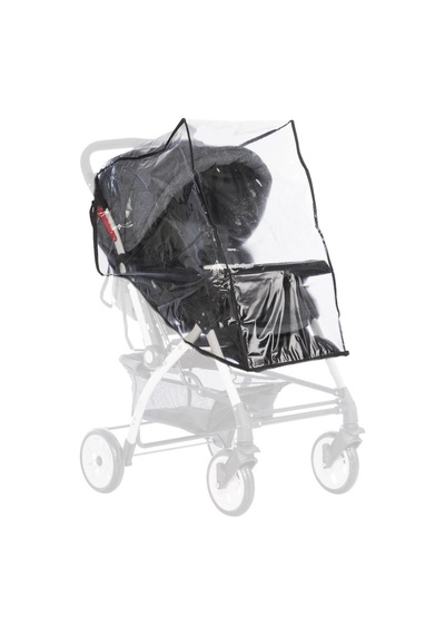 Tommy Baby Lüx Bebek Arabası Yağmurluk Fitelatsız - Şeffaf