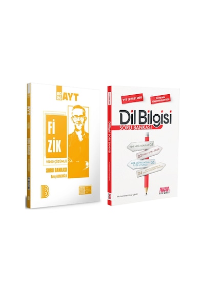 Benim Hocam Ayt Fizik Ve Akm Dil Bilgisi Soru Bankası Seti 2 Kitap