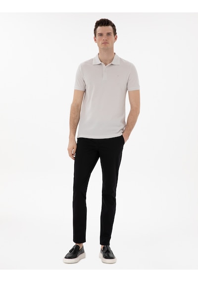 Pierre Cardin Erkek Siyah Pantolon Kanvas-chino 50305450-vr046 Siyah