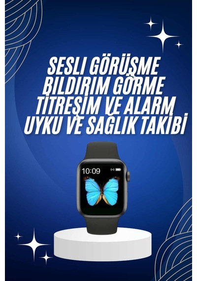 Arama Cevaplayabilen Akıllı Saat Bluetooth Bağlantılı Sosyal Medya Girişli Yeni Nesil - Lisinya