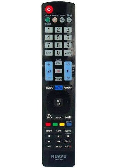 LG Uyumlu Lcd/3D Led Tv Kumandası - Huayu Rm-L930