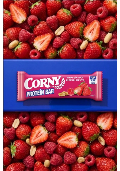 Corny Protein Bar Kırmızı Meyve 45gr X 12 Adet