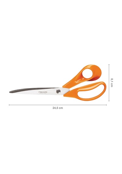 Fiskars Evrensel Makas, Uzunluk: 25 Cm, Paslanmaz Çelik Bıçak/pla