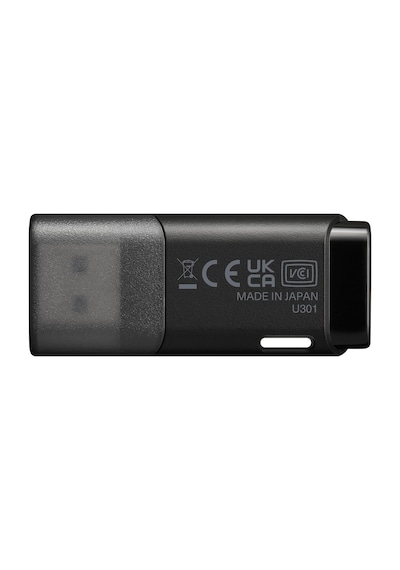 Kıoxıa Transmemory U301 256gb Usb Bellek Usb 3.2 Gen 1, Siyah