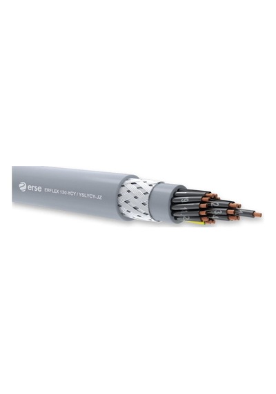 Erse Yslcy-7x1.5 ,kesit 1.5mm² 7-damar/çok Telli Blendajlı Pvc Kumanda Kablo