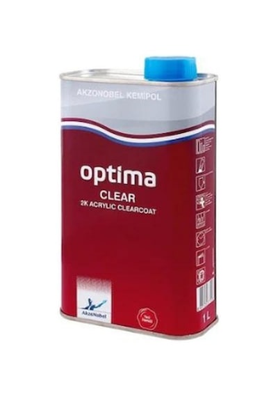 AKZO NOBEL OPTİMA CLEAR 2K AKRİLİK VERNİK 1 LT