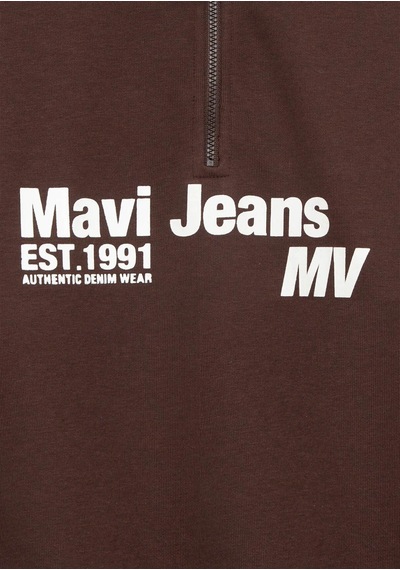 Mavi Loose Fit Kahverengi Erkek Çocuk Sweatshirt 6s10142-88067