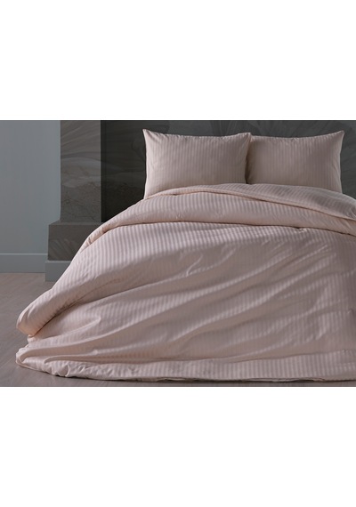 Saten Artline Nevresim Takımı Çift King Size - Krem