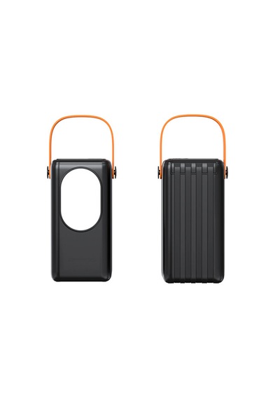 Cp-05 50.000mah 22.5w Süper Hızlı Şarj Powerbank - Dahili 4 Kablolu Ve Led Aydınlatmalı Harika Ürün Siyah