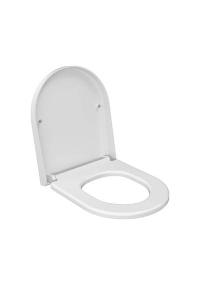 Bocchi - Yeni Pure S Yavaş Kapanır Duroplast Klozet Kapağı Parlak Beyaz - A0302-001 Diğer