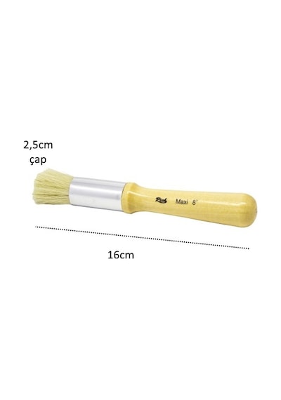 Rich Maxi Stencil Fırçası No:8 Rich Maxi Stencil Fırçası No:8