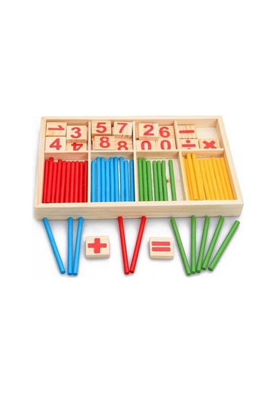 Montessori Sayı Çubuklu Set