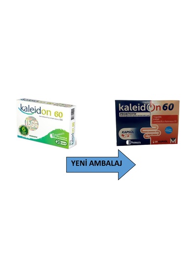 Kaleidon 60 MG Probiyotik 20 Kapsül