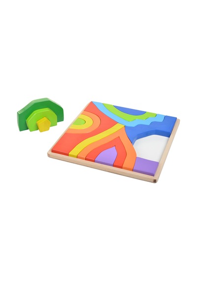 Wood&Joy Dört Alev Puzzle