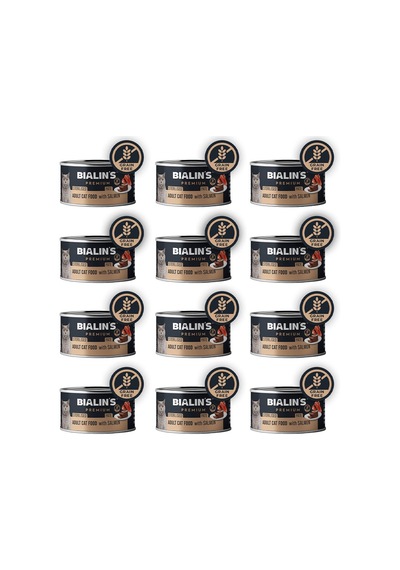12'li Kısırlaştırılmış Yetişkin Kedi Maması - Somonlu 100 Gram