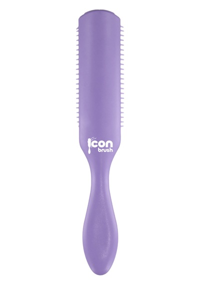 Icon Brush Zero Frizz Saç Fırçası - Bukle Belirginleştirici Ve Şekillendirici Lila