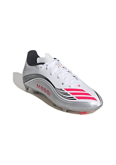 Adidas F50 Messi League Fg/mg J Çocuk Çoklu Çim Zemin Kramponu Jp7454 Beyaz Beyaz