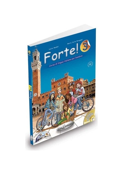 Forte 3 (Kitap+CDROM+CD) İtalyanca Orta-Alt Seviye 7-11 Yaş A2 - Lucia Maddii -  Maria Carla Borgogni - Nüans