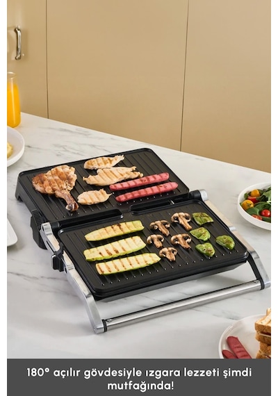 Karaca Toastmate Grill 2000 W 6 Dilim Izgara Tost Makinesi