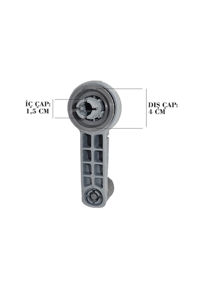 Renault R7, R9, Clio1, R19,r21, Rapid İçin Cam Açma Kolu