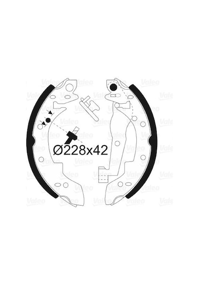 Valeo Fren Balatası Arka Park Frenı Bmw E30 562074 34219064270
