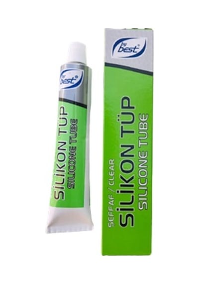 TÜP SİLİKON 50 GR ŞEFFAF BEST