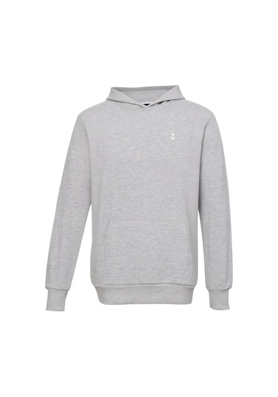 Hummel Pulse Sweat 922597-2006 Gri Erkek Hoodie