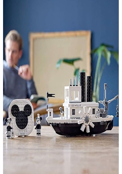 Disney Mickey Mouse Steamboat Willie Set 21317 Beyaz - 35849849