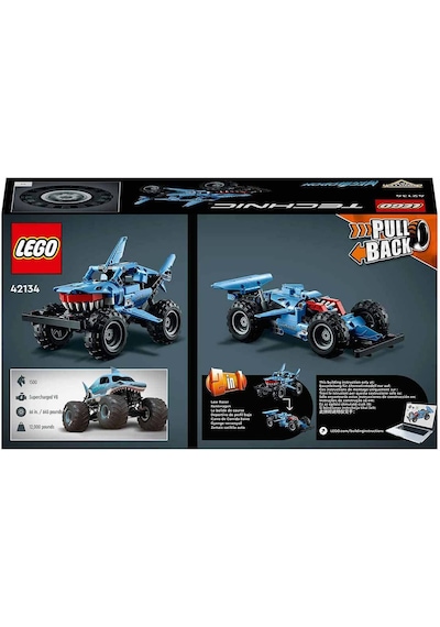 LEGO® Technic 42134 Monster Jam Megalodon 260 Parça