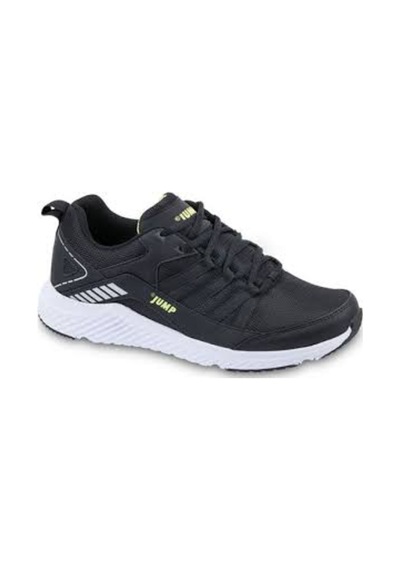 Jump 24865 Siyah Neon Yeşil Erkek Spor Ayakkabı Yürüyüş & Koşu Siyah