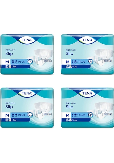 Tena Slip Plus 6 Damla Yetişkin Hasta Bezi M 120 Adet