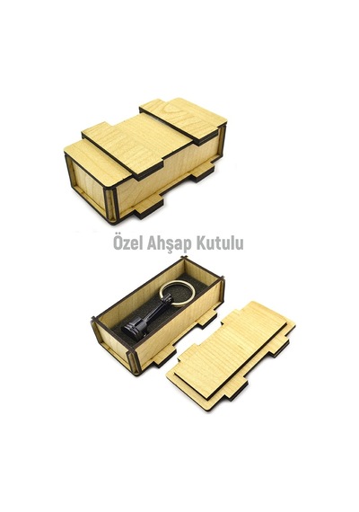 Piston Anahtarlık Siyah