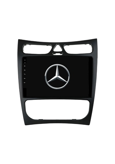 Mercedes Clk Araç Multimedya Android Ekran Carplay Navigasyon Double Teyp 2+32 9" 03-05 Black Cadence