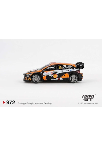 Mını Gt Hyundai İ20 N Rally1 11 2023 Rally Croatia Power Stage Winner Thierry Neuville 1:64 Model Yeşil