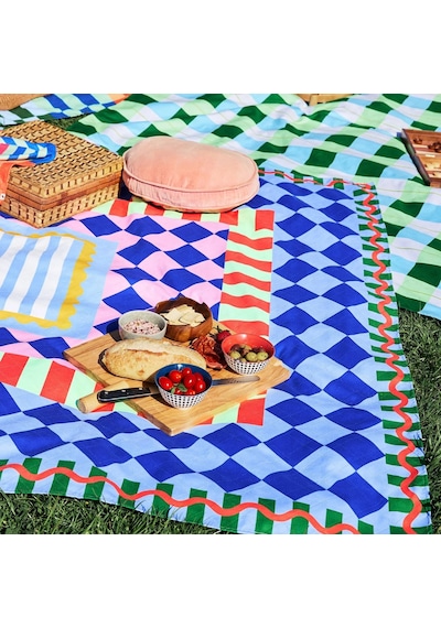 Dock And Bay Piknik Örtüsü Design L Bright Side Up Çok Renkli