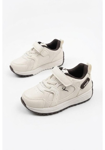 Fort Abel Cool Anatomik Rahat Sneaker Erkek Çocuk Ayakkabı Bej-kahve