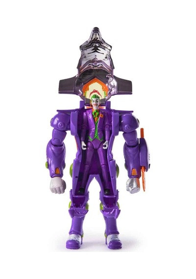 Dc Metal Force Zırhlı Figür Seti - The Joker 10 Cm Figür + 15 Cm Zırh Diğer