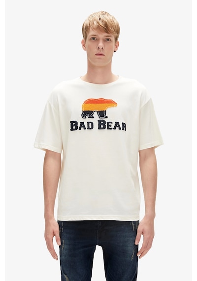Bad Bear Trıpart Erkek Beyaz Tişört Beyaz