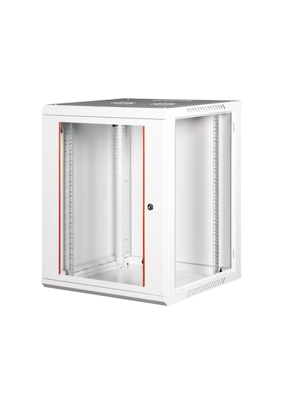Lande - 15u 19" Duvar Tipi Rack Kabinet Genişlik: 600 Mm Derinlik: 600 Mm Açık Gri