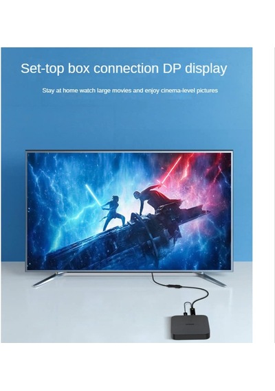 Hdmı To Displayport 4k Usb 2.0 Güç Kaynaklı Kablo Hd To Dp Kablo 4k 60hz - Dp Dönüştürücü Adaptör