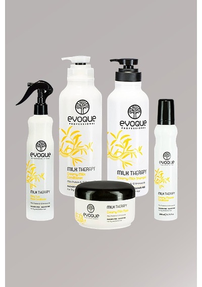 Evoque Şampuan 1 L + Saç Kremi 1 L + Saç Köpük 200 ML + Saç Serum 125 ML