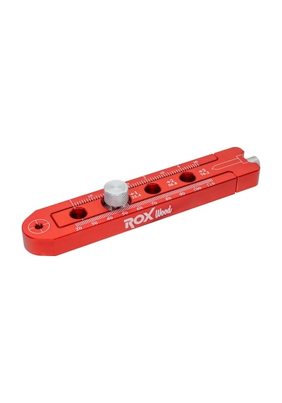Rox Wood 0165 Ahşap için Alüminyum Dairesel İşaretleme Cetveli