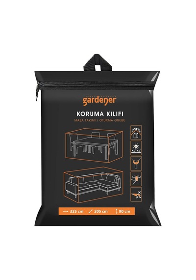 Grdc301 Masa Takımı Koruma Ortusu Pe 325x205x90 Siyah