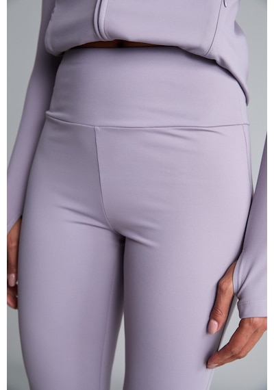 Defacto Esnek Kumaş Aırtech Flare Fit Yüksek Bel Beli Saran Sporcu Pantolon C9192ax26aupr522 Mor-pr522