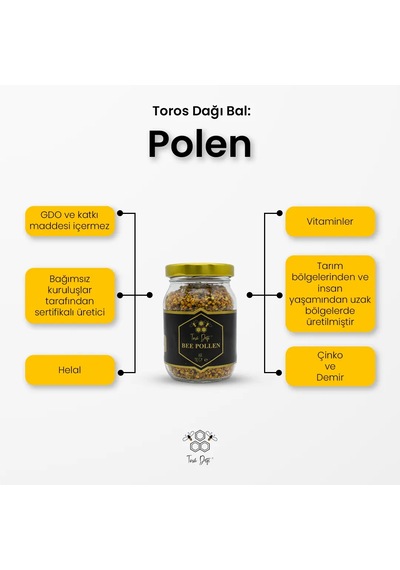 Toros Dağı Bal Polen 110 G
