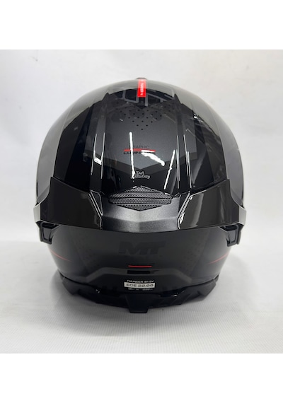 Mt Thunder 4sv R Luminence D1 Şefaf Vizörlü Kask Parlak Renk - Iç Güneş Vizörlü Sİyah