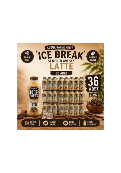 İce Break Şekersiz Soğuk Kahve 36 Adet Diğer