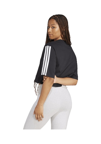Adidas W 3s Tr Kadın Spor Tişört - Jd4998 Siyah
