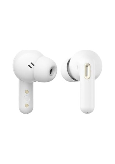 Opus Pro Bluetooth Kablosuz Kulakiçi Tws Kulaklık, Anc Aktif Gürültü Engelleme Ve Enc Sistemi, Beyaz